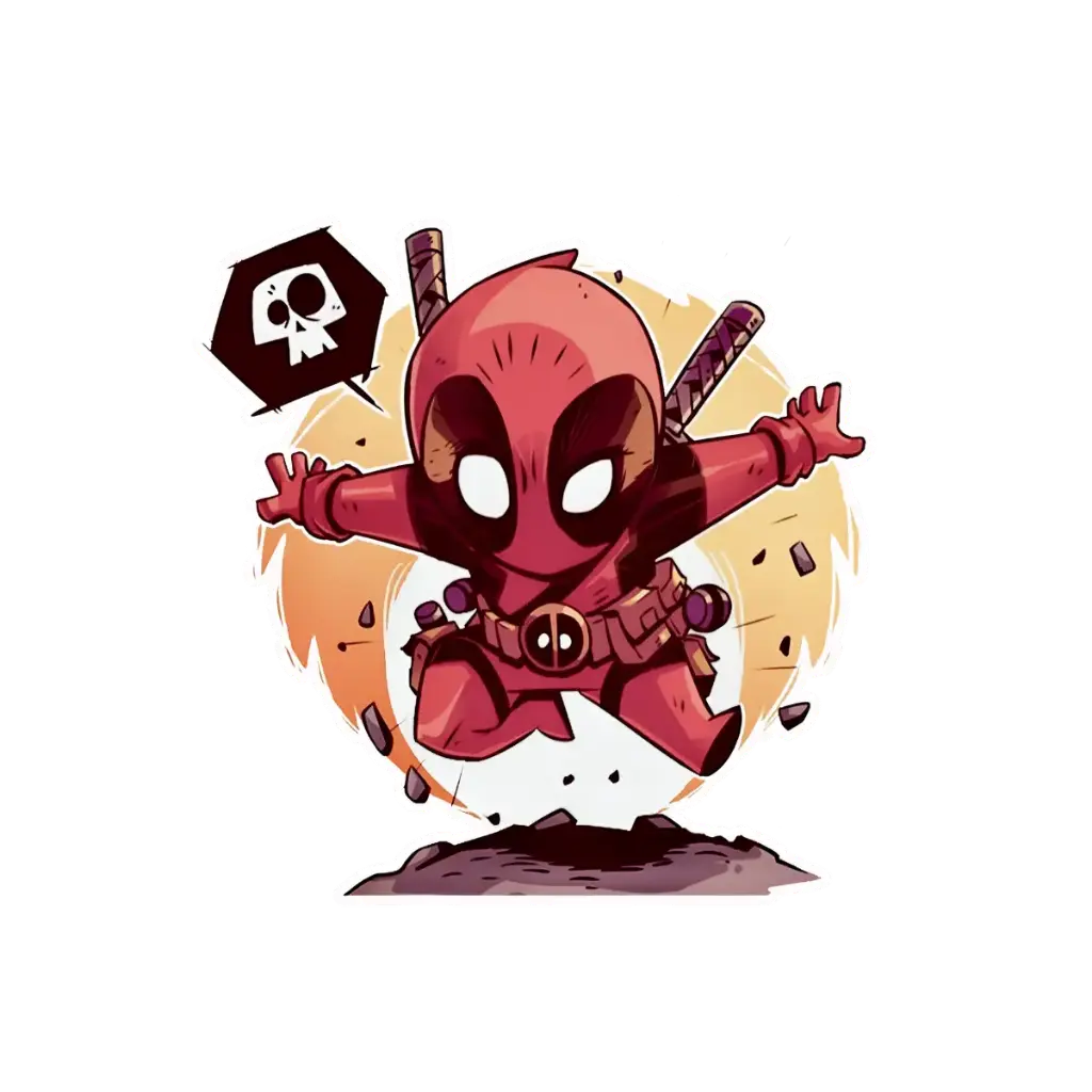 Dead Pool - Premium Vinyl Sticker