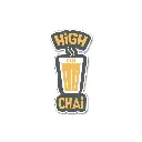 High On chai- Premium Vinyl Sticker