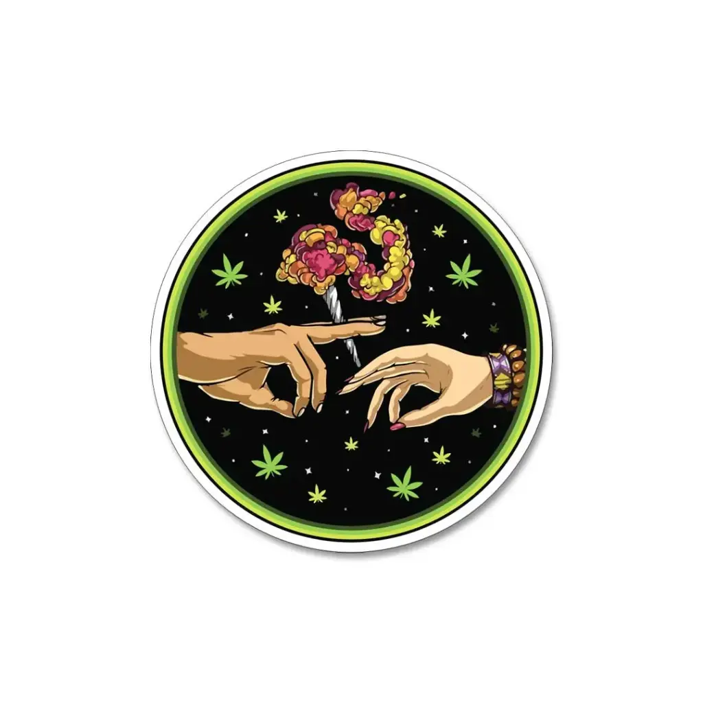 Hand Passings Joints- Premium Vinyl Sticker