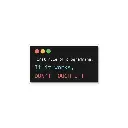 First Rule Of Programming- Premium Vinyl Sticker