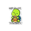  Diet Starts Tomorrow- Premium Vinyl Sticker
