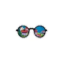 Aesthetic Sunglass - Premium Vinyl Sticker