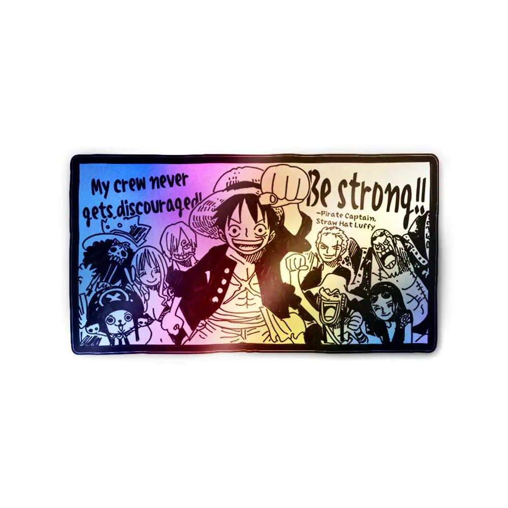  Monkey D LUFFY & Straw hat- Premium Vinyl Sticker