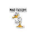 Mind Fucked - Premium Vinyl Sticker 