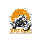  Just Ride- Premium Vinyl Sticker 