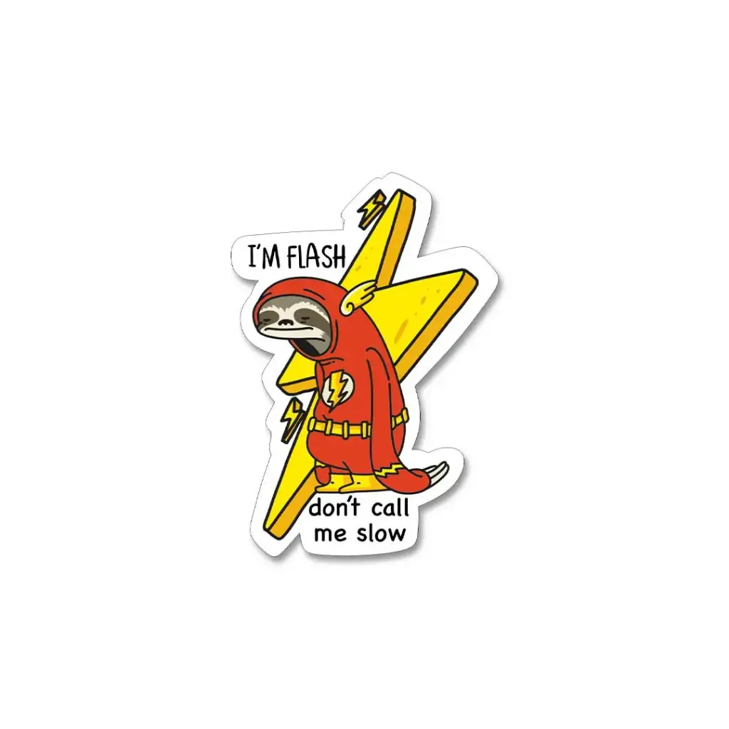 [ST_PVS_026]  I'm The Flash- Premium Vinyl Sticker