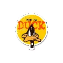 What The Duck - Premium Vinyl Sticker