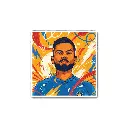 Virat Kohli - Premium Vinyl Sticker