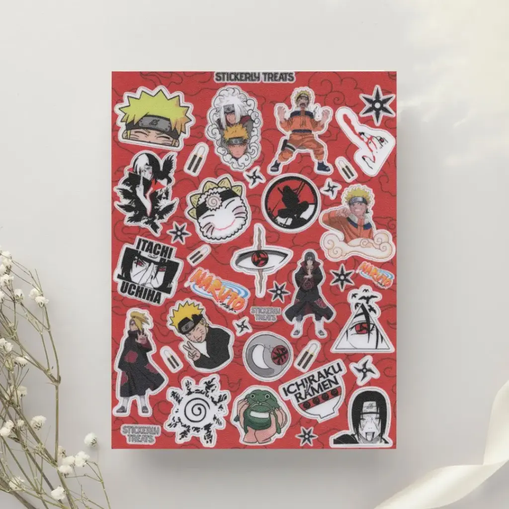 Naruto Series - Mini Sticker Sheet