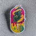 LUV KUSH- Magnetic sticker 