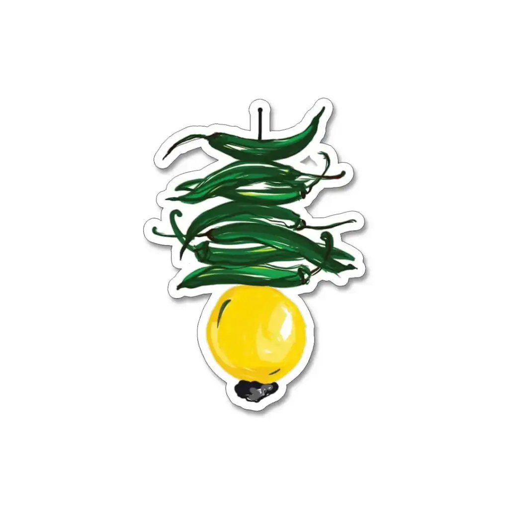Lemon Chilli - Premium Vinyl Sticker