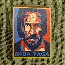 BABA YAGA - Magnetic Sticker 