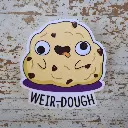 WEIR Dough - Magnetic Sticker