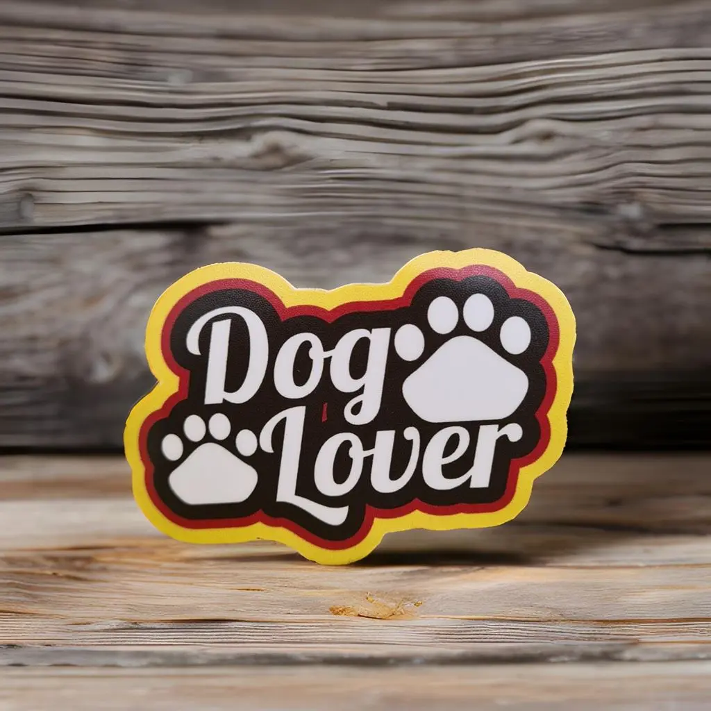 Dog Lover - Magnetic Sticker