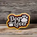 Dog Lover - Magnetic Sticker