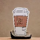 Coffee - Magnetic Sticker 
