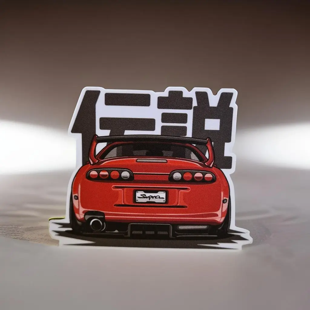  SUPRA- Magnetic Sticker