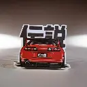  SUPRA- Magnetic Sticker