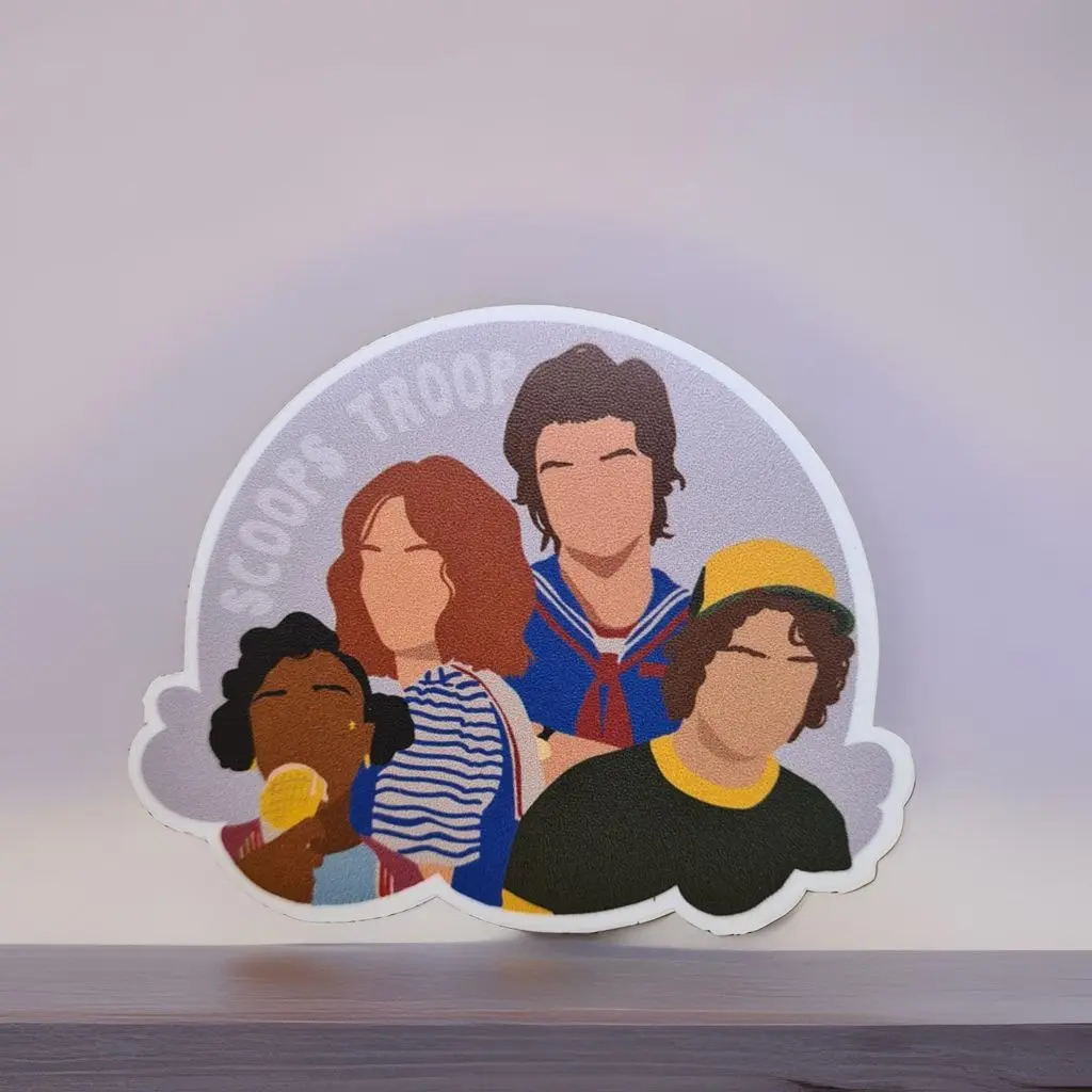  Scoop Troop- Magnetic Sticker