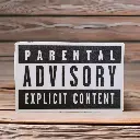 Parental Advisory - Magnetic Sticker