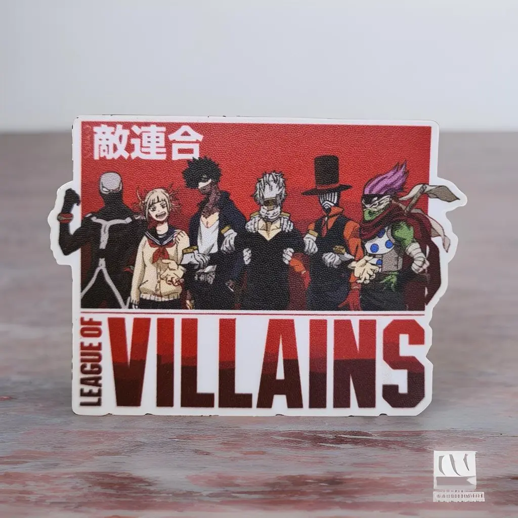 League Villians - Magnetic Sticker