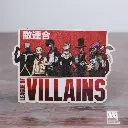 League Villians - Magnetic Sticker