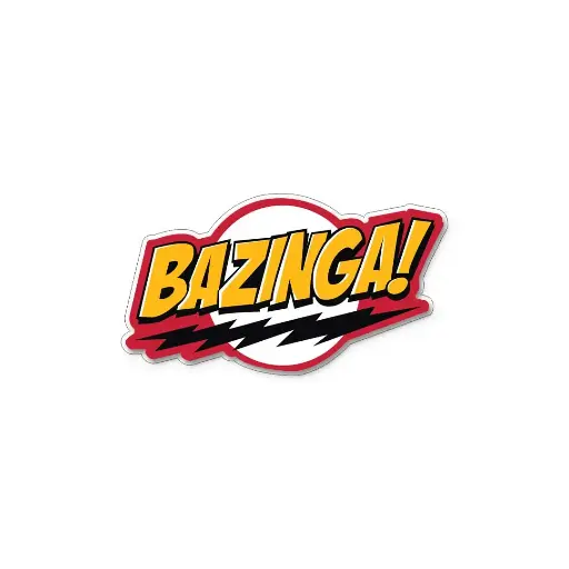 [ST_PVS_001] Bazinga - Premium Vinyl Sticker