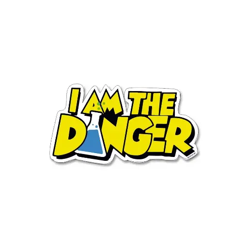 [ST_PVS_023]  I am The Danger- Premium Vinyl Sticker
