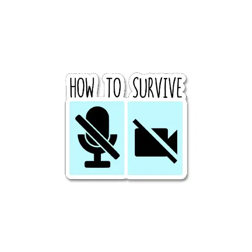 [ST_PVS_022] Way To Survive - Premium Vinyl Sticker