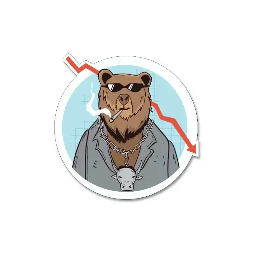 [ST_PVS_010] Chill Trader- Premium Vinyl Sticker