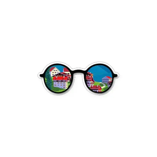 [ST_PVS_006] Aesthetic Sunglass - Premium Vinyl Sticker