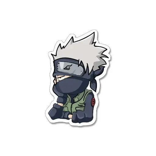 [ST_PVS_031] Kakashi Hatake - Premium Vinyl Sticker