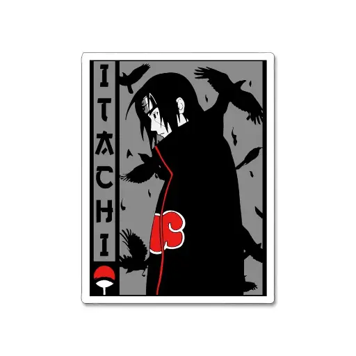 [ST_PVS_029] Itachi - Premium Vinyl Sticker