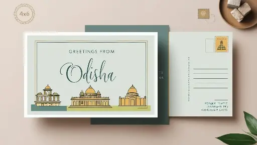 Odisha Postcard