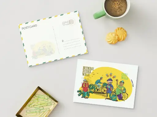 [ST_PC_001] Mumbai Culture - Laminated Postcard