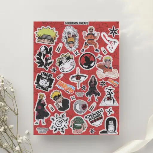 [ST_MSS_007] Naruto Series - Mini Sticker Sheet