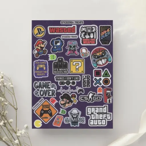 [ST_MSS_004] Gamer Series - Mini Sticker Sheet