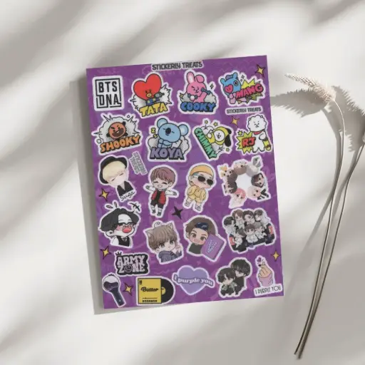 [ST_MSS_002] BTS Army Series - Mini Sticker Sheet