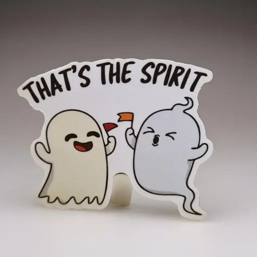 [ST_FMS_025] Thats The Spirit- Magnetic sticker
