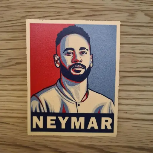 [ST_FMS_019] NEYMAR - Magnetic sticker