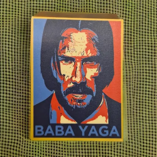 [ST_FMS_030] BABA YAGA - Magnetic Sticker 