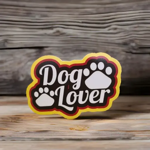 [ST_FMS_043] Dog Lover - Magnetic Sticker