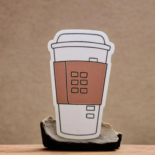 [ST_FMS_065] Coffee - Magnetic Sticker 