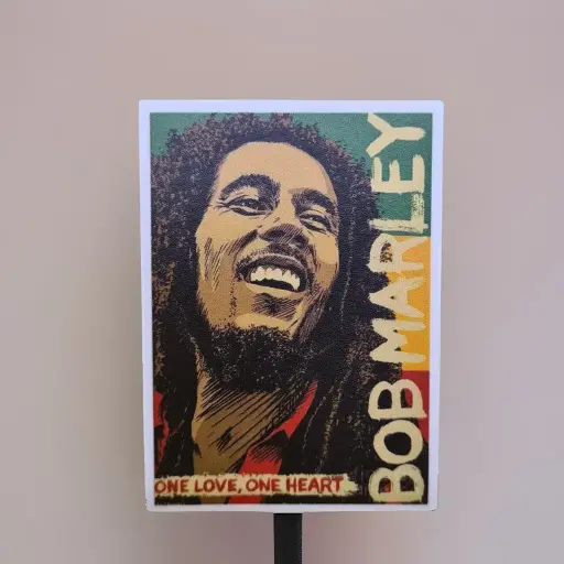 [ST_FMS_041] BOB Marley - Magnetic Sticker 