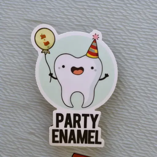 [ST_FMS_063]  Party Anemal- Magnetic Sticker